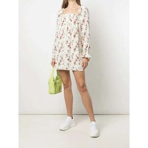 REFORMATION Hudsen Floral-Print Mini Dress Size XS